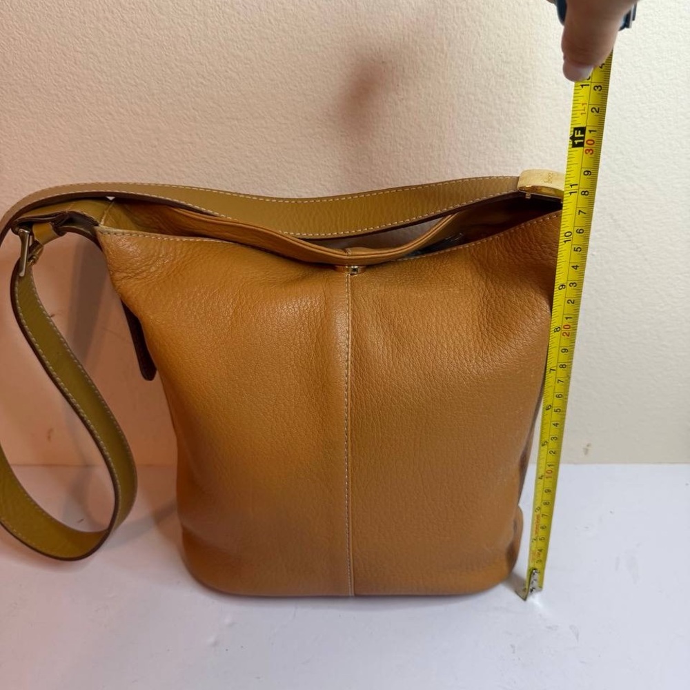 Burberrys Brown Pony-style Calfskin Leather Crossbody Shoulder Bag - Picture 3 of 11